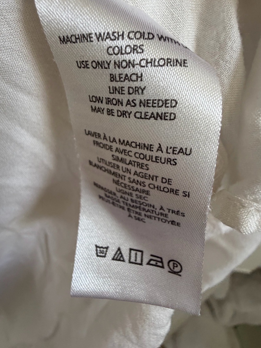 Anthropologie Maeve linen embroidered tunic dress medium white blue beach shells - Picture 10 of 17